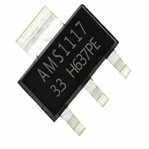 رگولاتور 3.3 ولت AMS1117 پکیج SOT-223