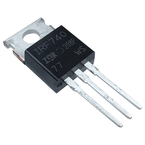 ماسفت IRF740 نوع N-Channel پکیج TO-220