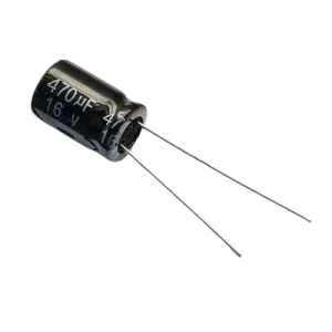 خازن الکترولیتی 470 میکرو فاراد 16 ولت 470uF/16V