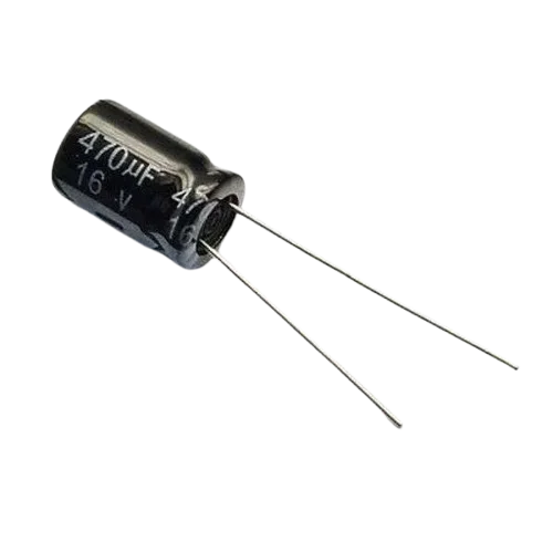 خازن الکترولیتی 470 میکرو فاراد 16 ولت 470uF/16V