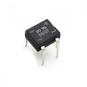 پل دیود مربعی 1000 ولت 1 آمپر DB107