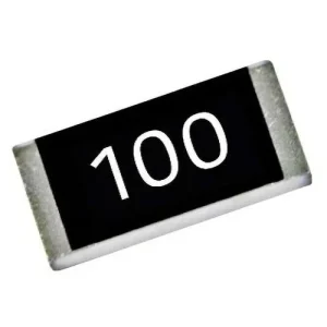 مقاومت 10 اهم SMD پکیج 1206 با کد 100