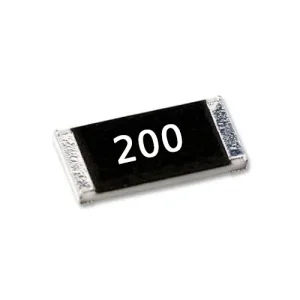 مقاومت 20 اهم SMD پکیج 1206 با کد 200