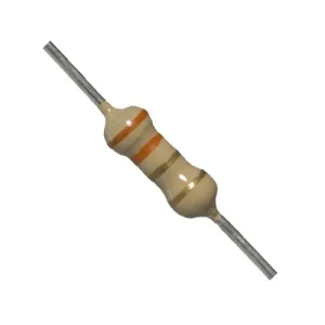 مقاومت 3.3 اهم 1/4 وات ±5% کربنی (3.3 Ohm)