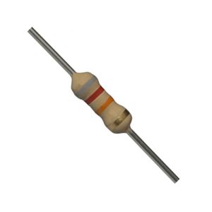 مقاومت 82 کیلو اهم 1/2 وات ±5% کربنی (82K Ohm)