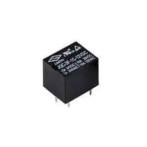 رله 12 ولت 10 آمپر برند LIMING پایه میلون سری T73 کد JQC-3F-1C-12VDC