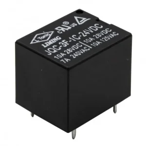 رله 24 ولت برند LIMING پایه میلون سری T73 کد JQC-3F-1C-24VDC