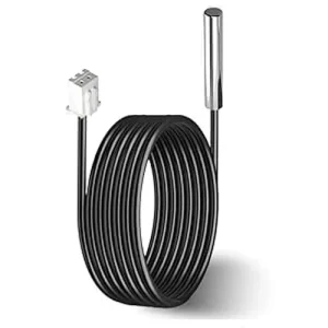 سنسور دمای NTC 10k ضد آب با سیم 50 سانتیمتر و پوشش استیل ضد زنگ