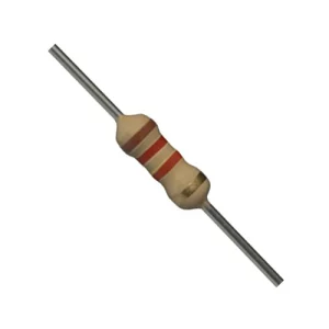 مقاومت 1.2 کیلو اهم 1/4 وات ±5% کربنی (1.2K Ohm)