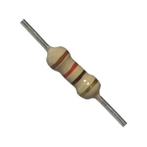 مقاومت 12 اهم 1/4 وات ±5% کربنی (12 Ohm)