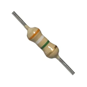 مقاومت 3.9 مگا اهم 1/4 وات ±5% کربنی (3.9M Ohm)