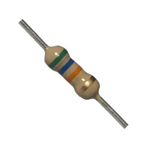 مقاومت 56 کیلو اهم 1/4 وات ±5% کربنی (56K Ohm)