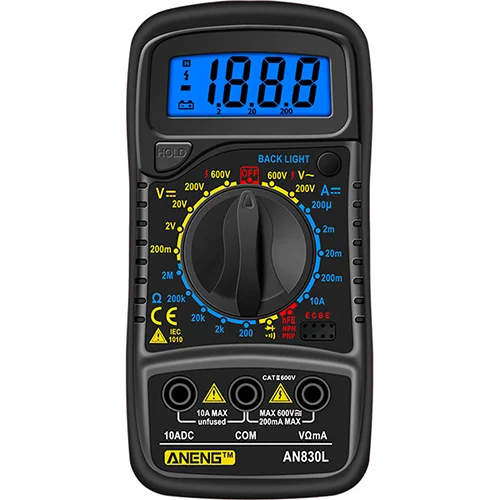 مولتی‌متر دیجیتال ANENG مدل AN830L