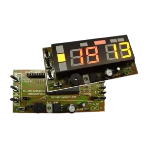 کیت ساعت دیجیتال مجهز به 10 آلارم 24 ساعته