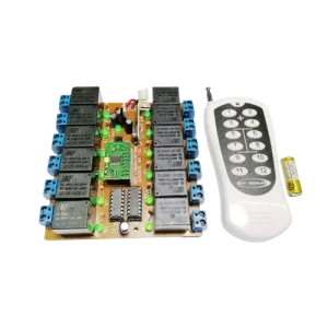 کیت کنترل از راه دور 12 کانال