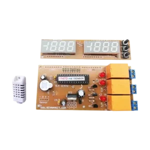 کیت کنترل دما و رطوبت با سنسور دیجیتال