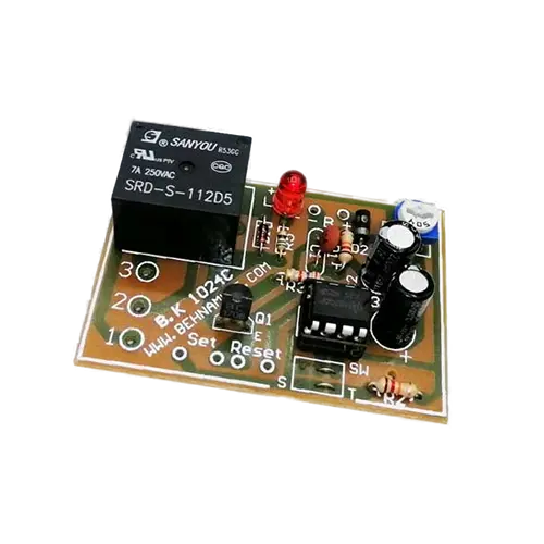 برد تایمر همه کاره، سیستم تاخیر الکترونیک / مونتاژ شده