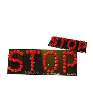 کیت پیام نورانی LED | STOP