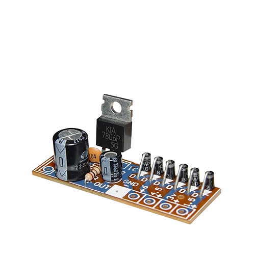 کیت مبدل ولتاژ 12 ولت به ولتاژهای 1/5، 3 ، 4/5 و 6
