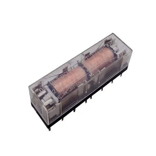رله 12V شیشه ای 16 پایه ژاپنی مارک MATSUSHITA کد DS4-ML2