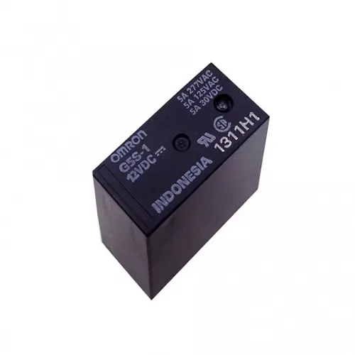 رله 12V مینیاتوری 5 پایه اندونزی مارک OMRON کد G5S-1