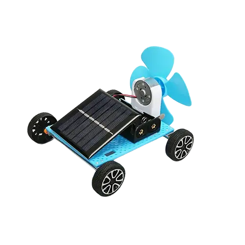 کیت آموزشی ماشین چهار چرخ با پنل خورشیدی