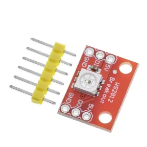 ماژول LED RGB WS2812 دارای چیپ درایور پیکسلی قابل آدرس‌دهی