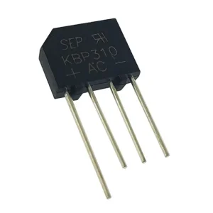 پل دیود KBP310 1000V 3A شانه‌ای
