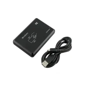 کارت‌خوان ۸ بیتی RFID Mifare USB فرکانس 13.56MHz ضد نفوذ دسترسی کارت هوشمند