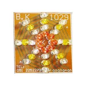 کیت گل الکترونیک  با ۳۲ عدد LED و کنترل سرعت چشمک زن