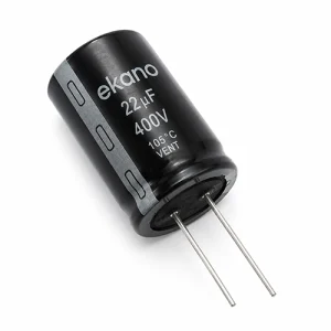 خازن الکترولیتی 22 میکرو فاراد 400 ولت 22uF/400V