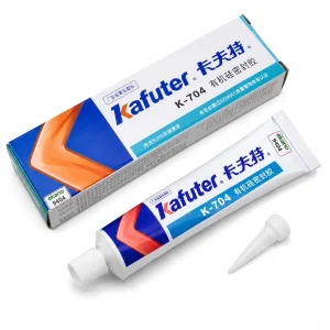چسب سیلیکون سفید 45g | Kafuter K704