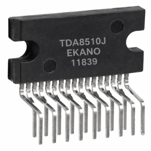 آی‌سی آمپلی‌فایر صوتی مدل TDA8510J پکیج SIL-17